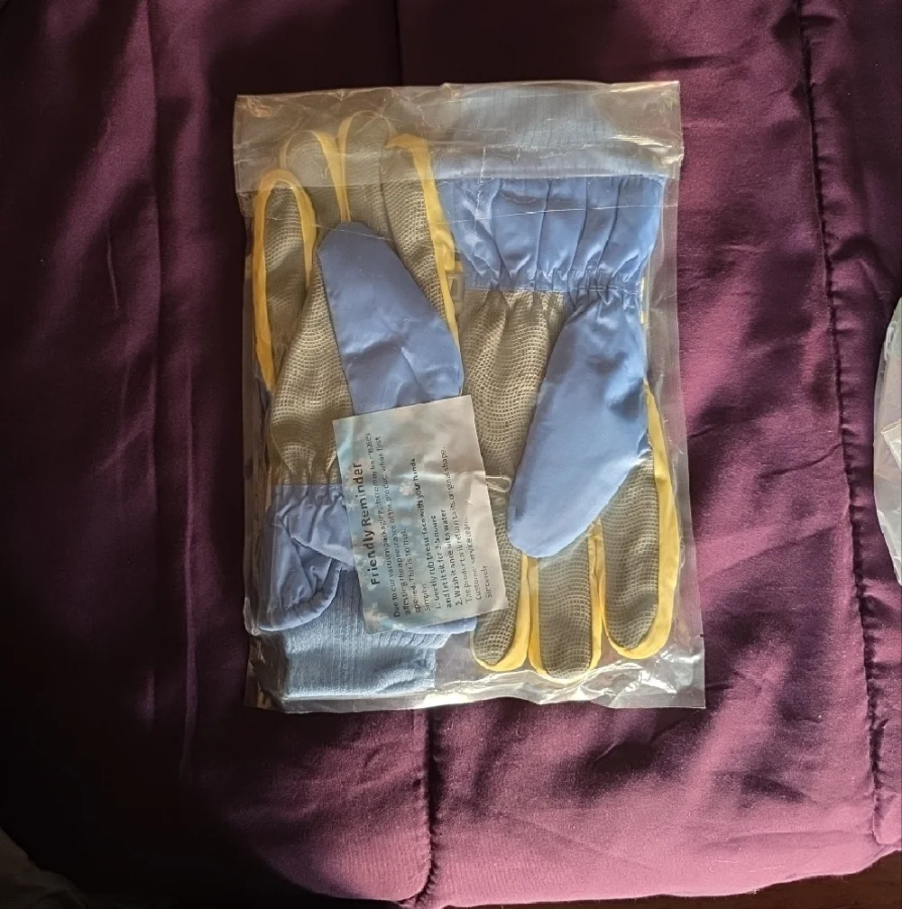 N/A padded blue